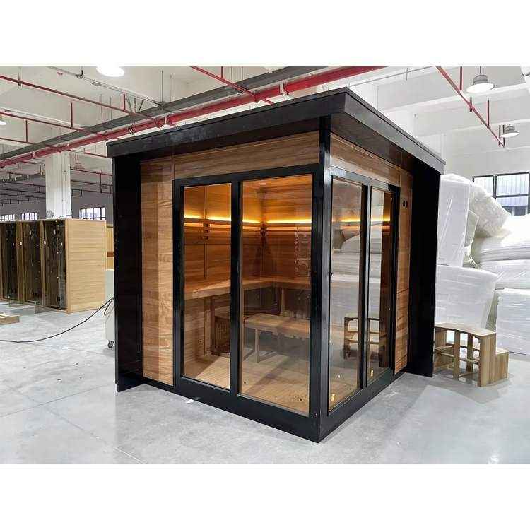 Aurora Terra 4 – Luxury Outdoor Cedar Sauna