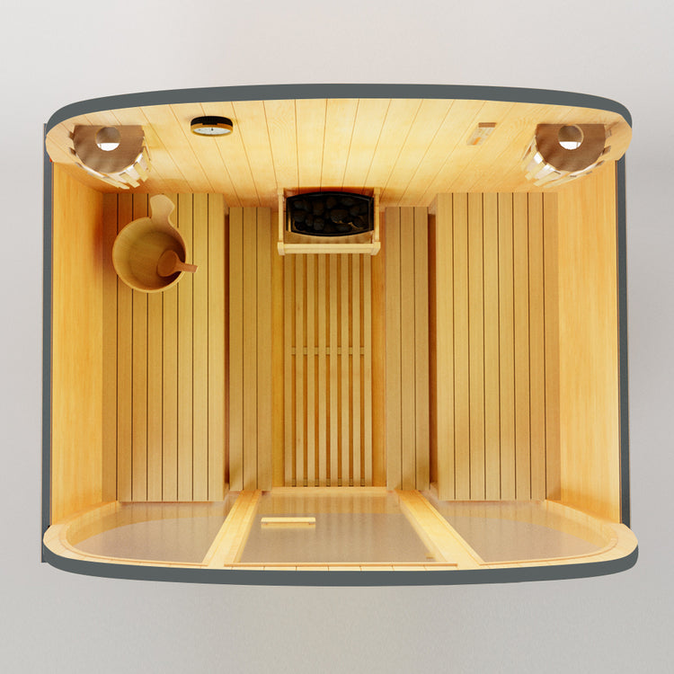 Scandinavian Equinox Mini Outdoor Cube Sauna