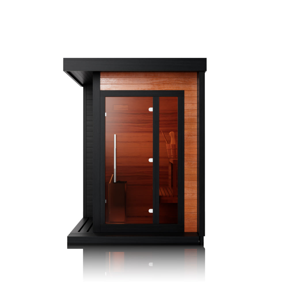 Sierra Mini Deluxe Outdoor Cabin Sauna for 2 People (SV-04)