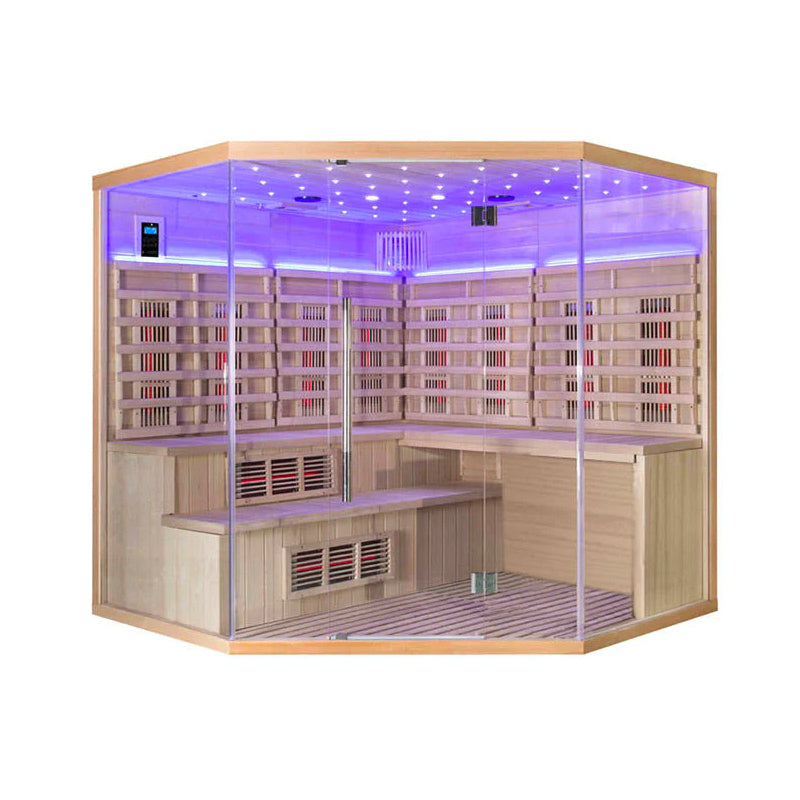 Indoor Infrared Cabin full spectrum Sauna for Apartment Hybrid (SV-16)