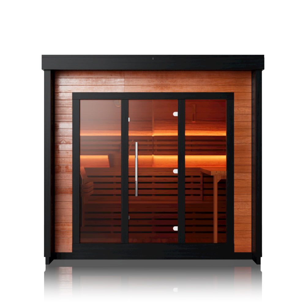 Aurora Edge 01 | Square Glass Sauna Cabin(SV-05)