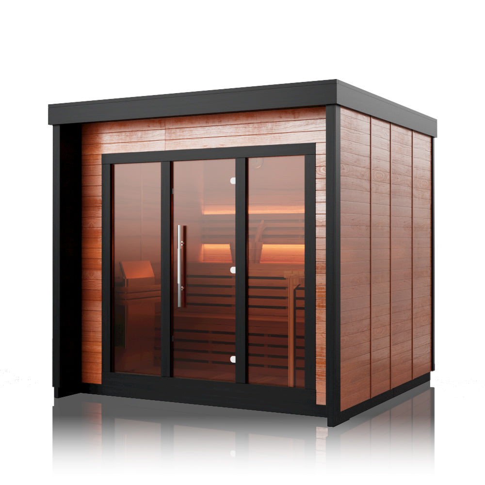 Aurora Edge 01 | Square Glass Sauna Cabin(SV-05)