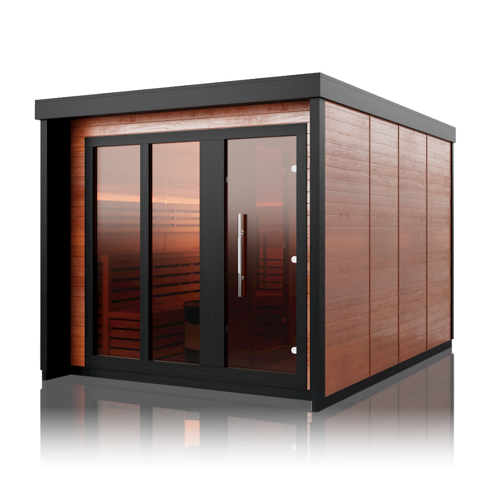 Svalasauna Patio M | Premium Outdoor Cedar Sauna Cabin for 2–4 People(SV-07)