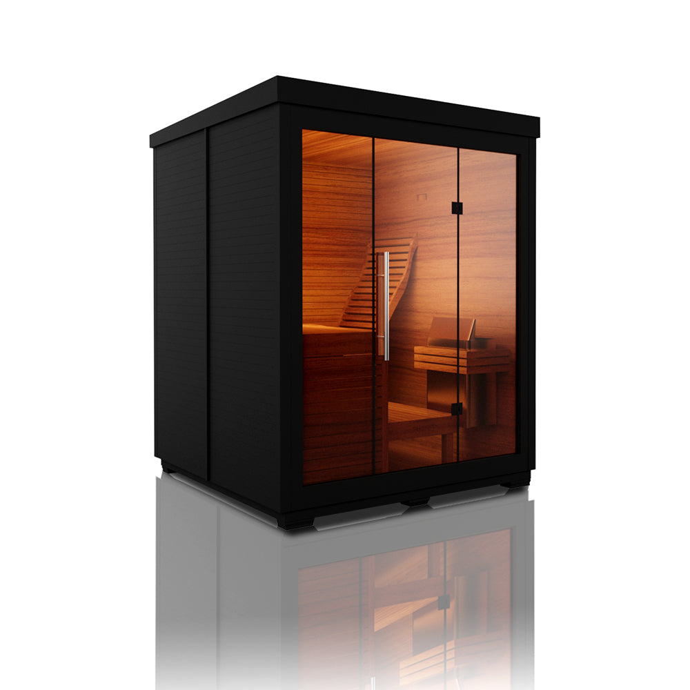 Lumi Aura | Modern Outdoor Sauna Cabin in Nordic Cedar(SV-09)