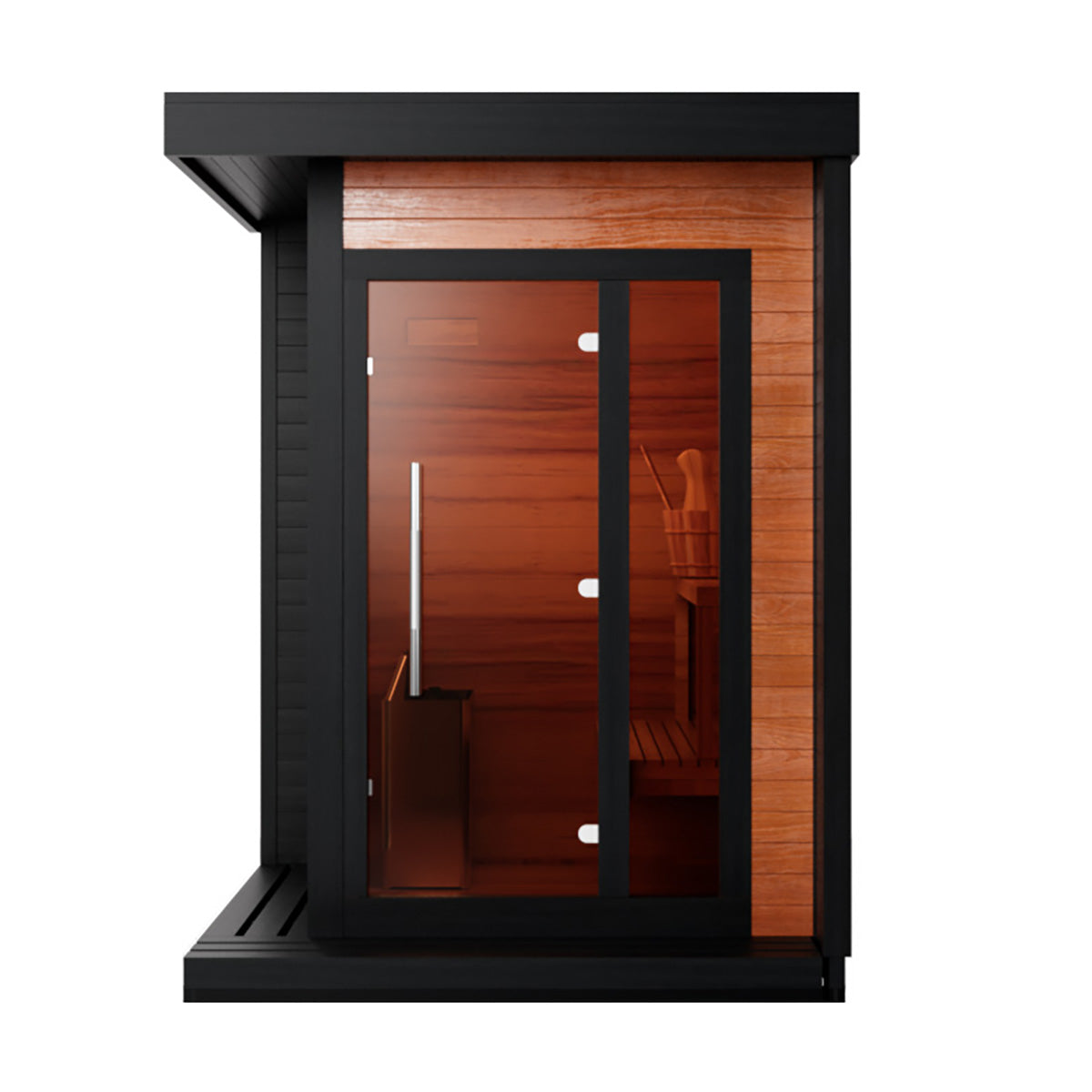 Sierra Mini Deluxe Outdoor Cabin Sauna for 2 People (SV-04)