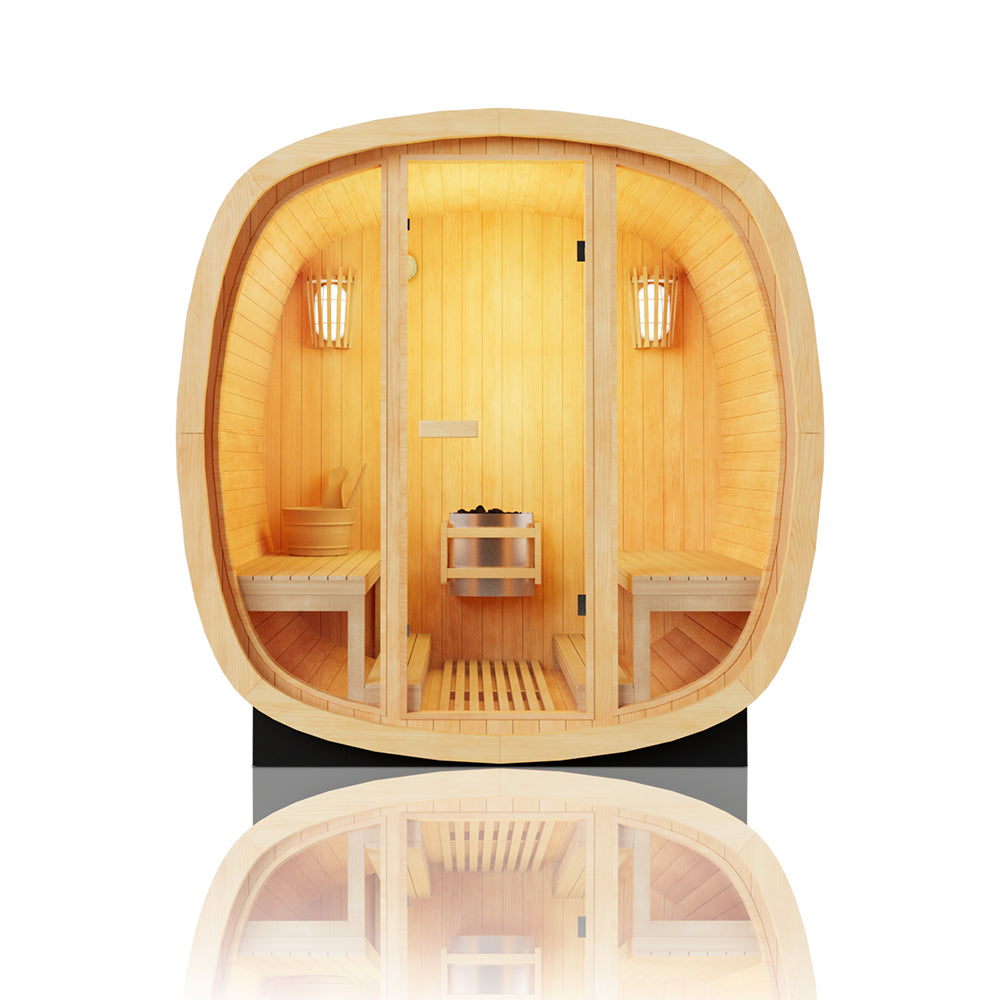 Scandinavian Equinox Mini Outdoor Cube Sauna(SV-02)