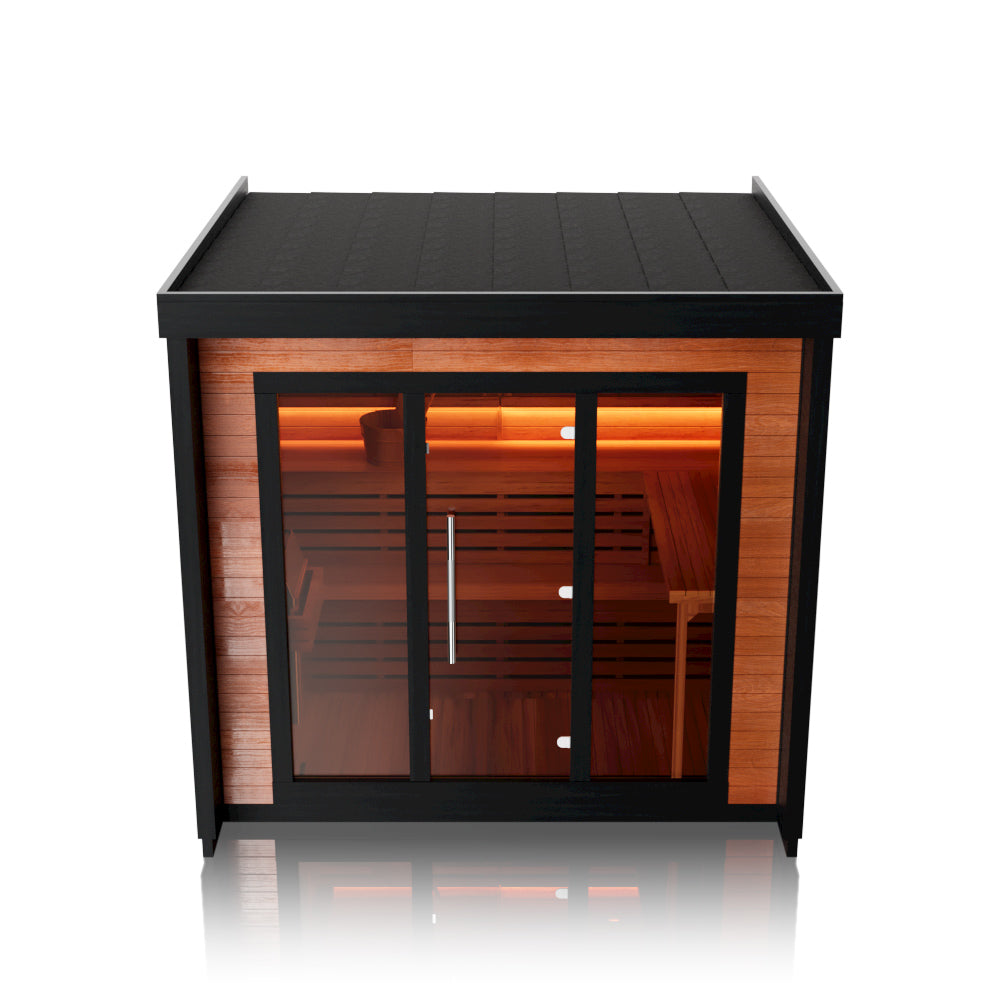 Aurora Edge 01 | Square Glass Sauna Cabin(SV-05)
