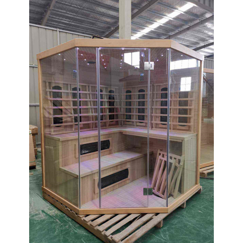 Indoor Infrared Cabin full spectrum Sauna for Apartment Hybrid (SV-16)