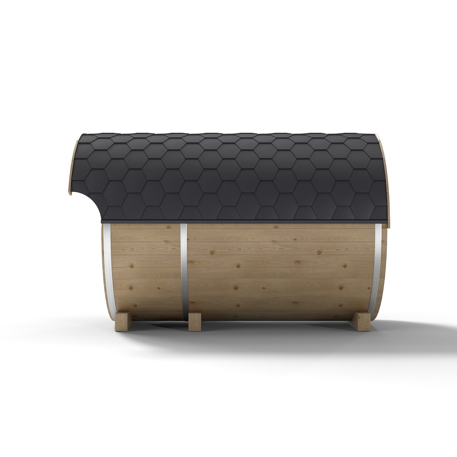 Outdoor Barrel Sauna for Backyard or Poolside | Nordic Hemlock Design for Relaxation & Wellness(SV-15)