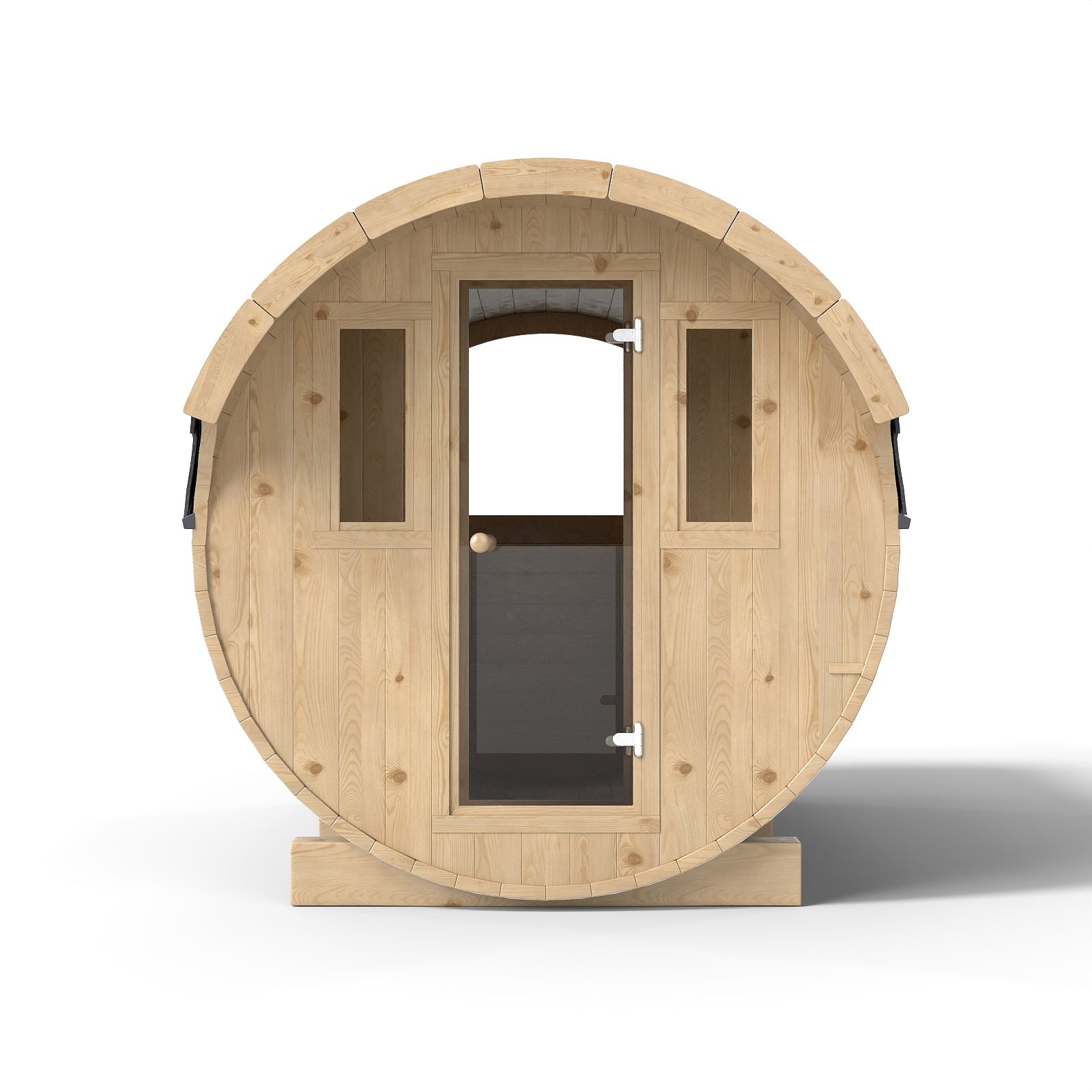 Outdoor Barrel Sauna for Backyard or Poolside | Nordic Hemlock Design for Relaxation & Wellness(SV-15)