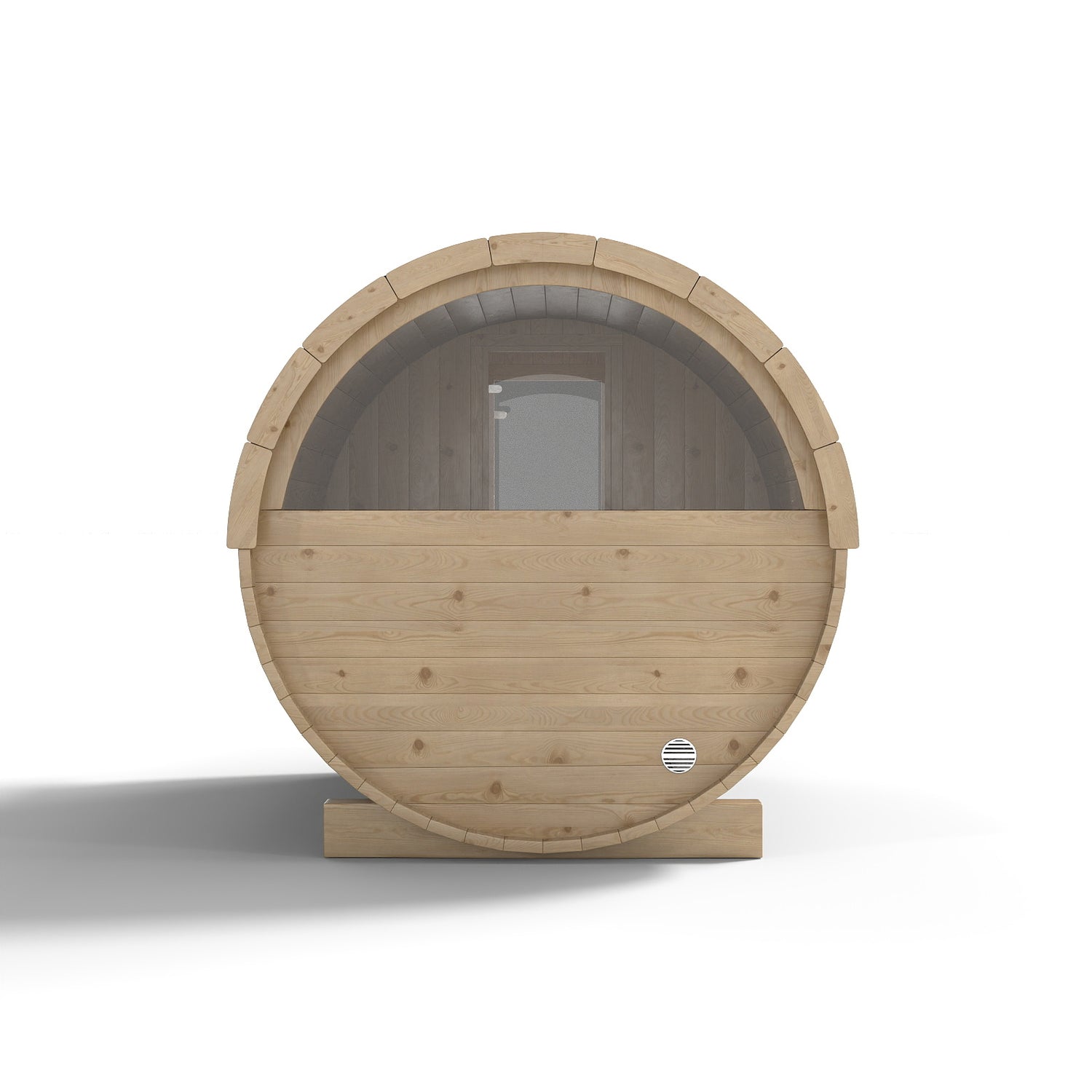 Outdoor Barrel Sauna for Backyard or Poolside | Nordic Hemlock Design for Relaxation & Wellness(SV-15)