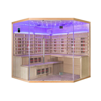 Indoor Infrared Cabin full spectrum Sauna for Apartment Hybrid （SV-16）
