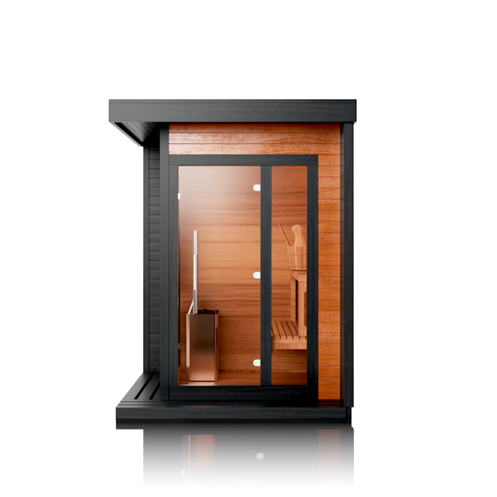 Sierra Mini Deluxe Outdoor Cabin Sauna for 2 People （SV-04）