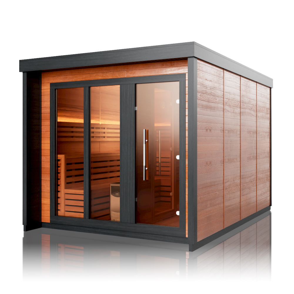 Svalasauna Patio M | Premium Outdoor Cedar Sauna Cabin for 2–4 People（SV-07）