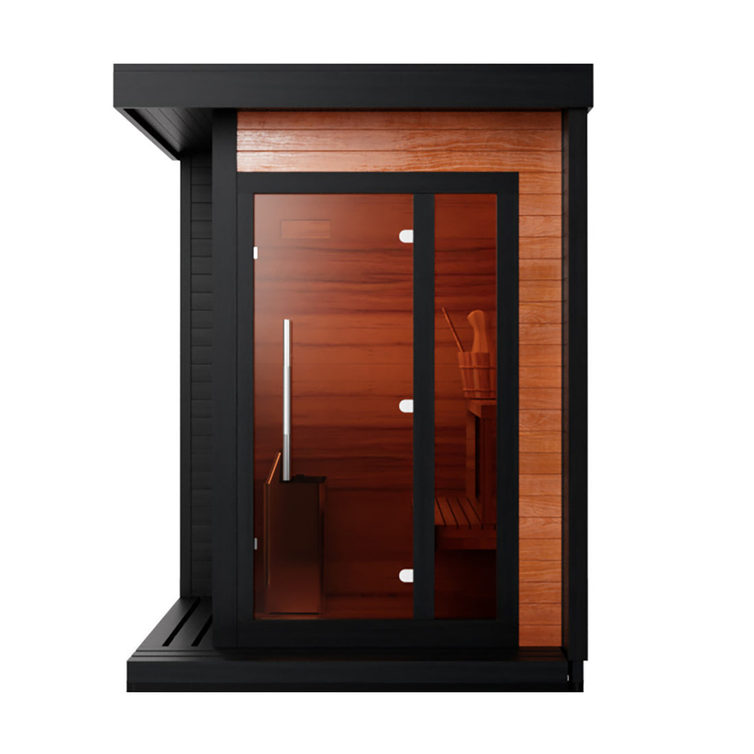 Sierra Mini Deluxe Outdoor Cabin Sauna for 2 People （SV-04）