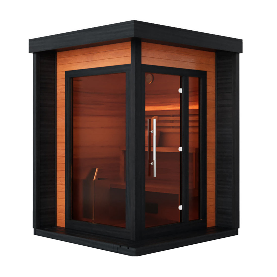 Sierra Mini Deluxe Outdoor Cabin Sauna for 2 People （SV-04）