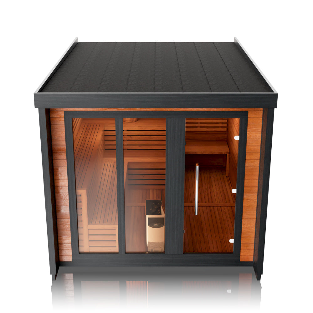 Svalasauna Patio M | Premium Outdoor Cedar Sauna Cabin for 2–4 People（SV-07）