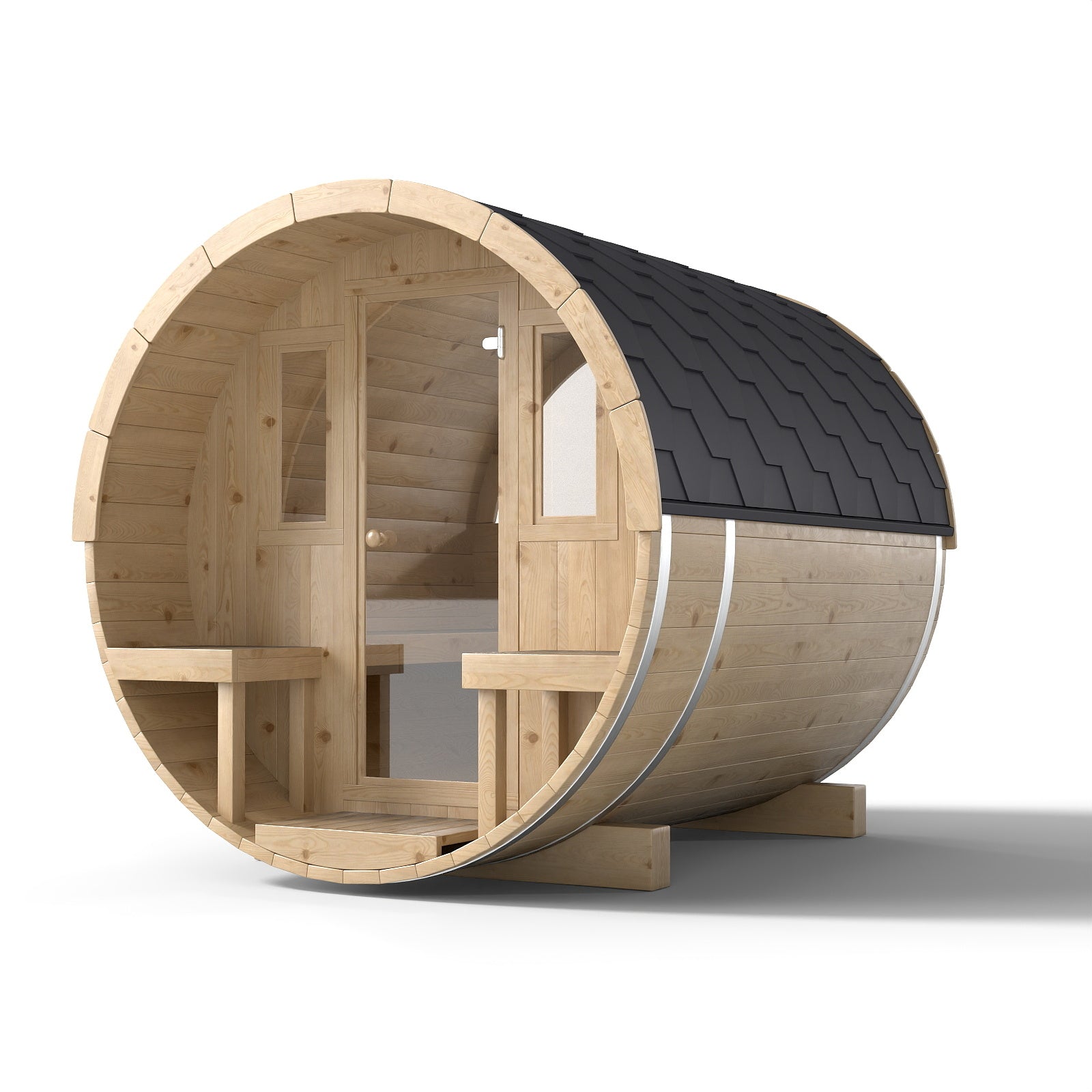 Svalasauna Outdoor Sauna – Scandinavian Poolside Wellness Cabin（SV-13）