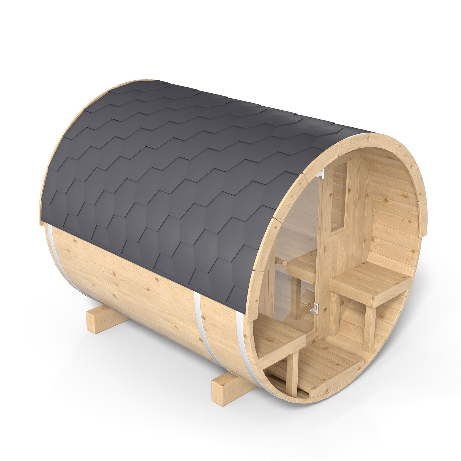 Svalasauna Outdoor Sauna – Scandinavian Poolside Wellness Cabin（SV-13）