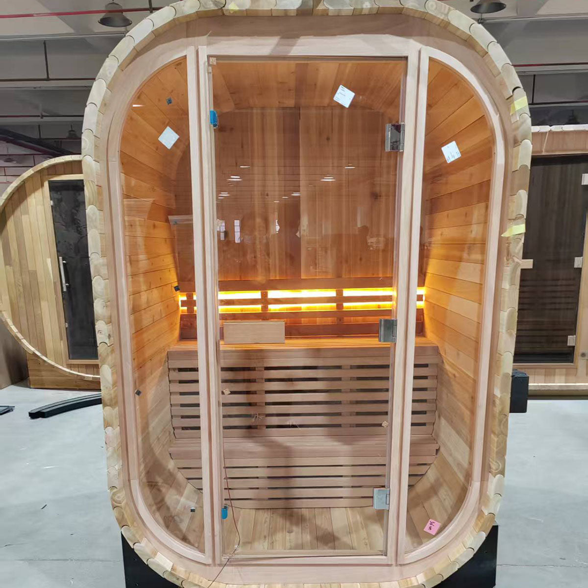 Scandinavian Retreat 1-Person Outdoor Barrel Sauna（SV-01）